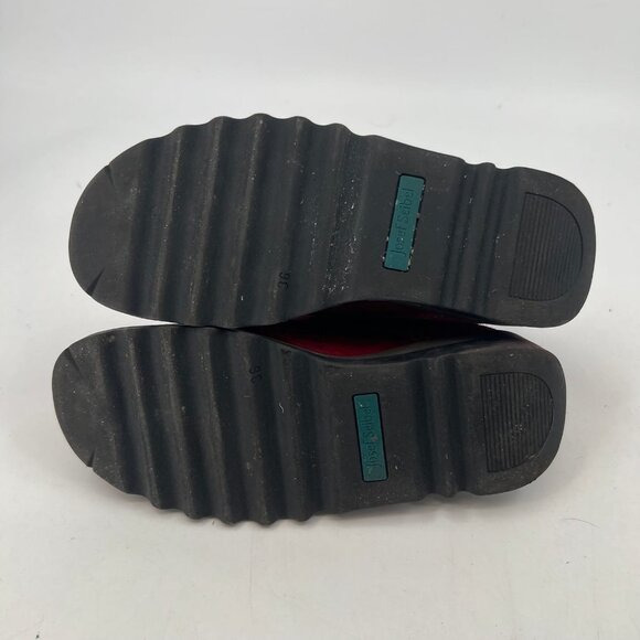 Josef Seibel Red Lina Lace Up Booties | Classic Style - Picture 9 of 11